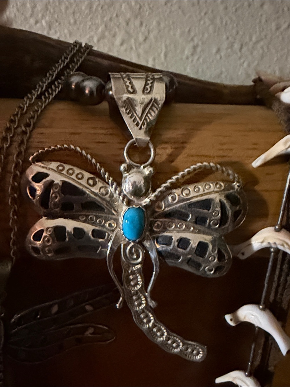 New Native American Dragonfly signed and stamped